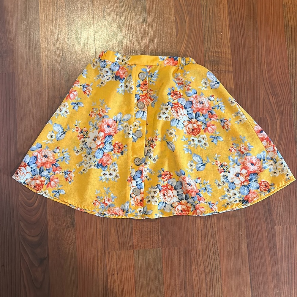 Good Luck Gem floral skirt - XS